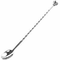 Bar Spoon with Stud Muddler Stainless Steel