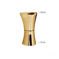 Uber BarJigX 30/15ml Jigger - NMI Approved Gold