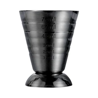 Zeo Lined (Step) 75ml Jigger Black