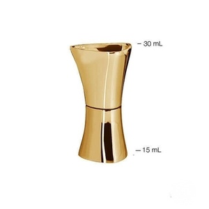 Uber BarJigX 30/15ml Jigger - NMI Approved Gold