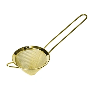 Uber Snub Nose Fine Cocktail Strainer Gold
