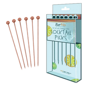 Bar Pick Ball Copper (6 Pack)